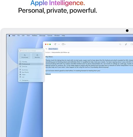Apple 2024 iMac All-in-One Desktop Computer with M4 chip with 10-core CPU and 10-core GPU: Built for Apple Intelligence, 24-inch Retina Display, 16GB Unified Memory, 256GB SSD Storage; Blue